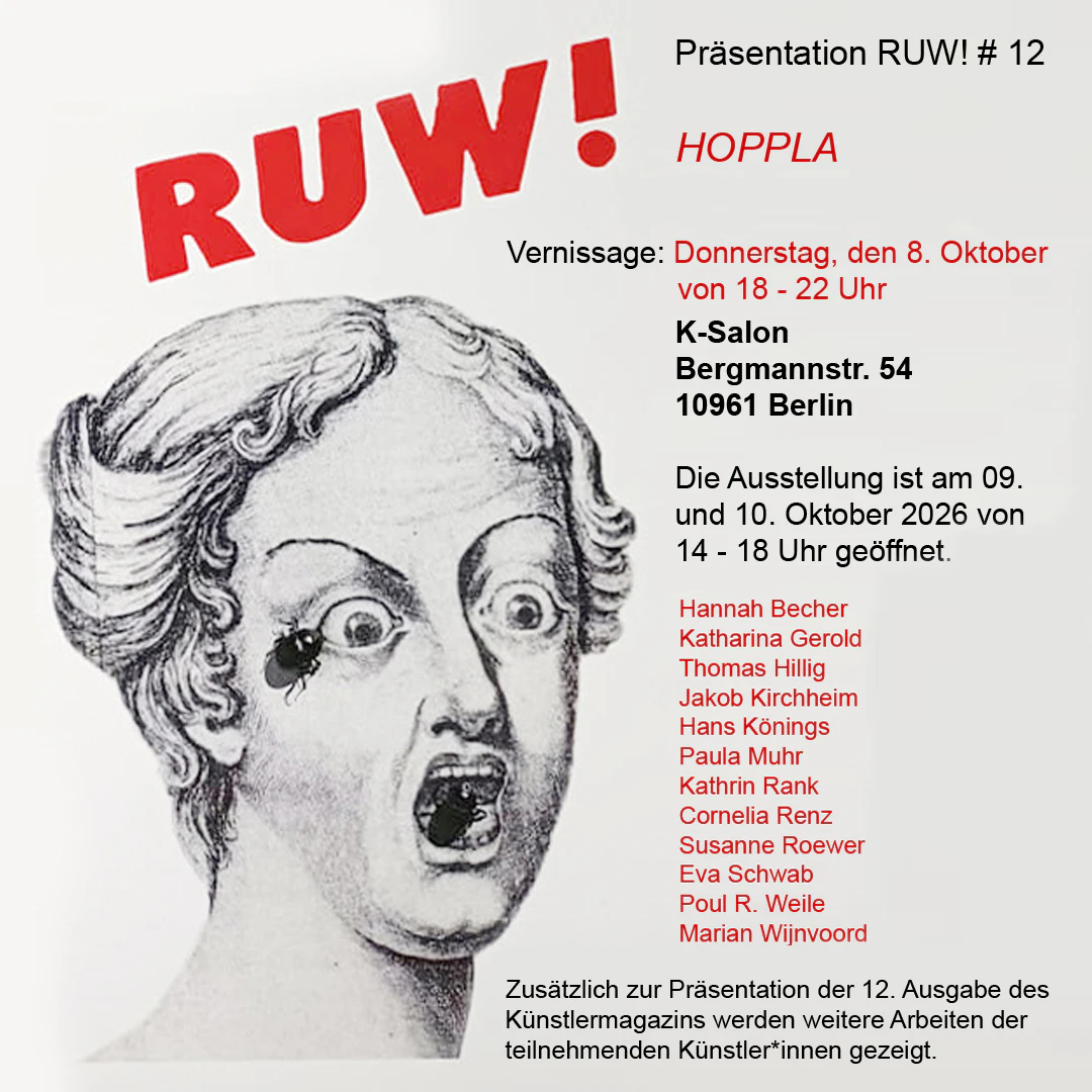 Einladungskarte RUW!